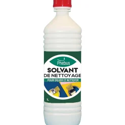 Phebus Solvant de nettoyage pour diluer et nettoyer 1L* Solvant|Nettoyant Peinture
