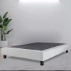 Sommier à lattes avec pieds CELY, tapissier en bois massif couleur gris -longueur 190 x largeur 140 cm>Juanio Sale