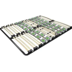 Monmobilierdesign Sommier à Lattes Ergonomique Avec Plots De Soutien 160x200 Cm* Sommier