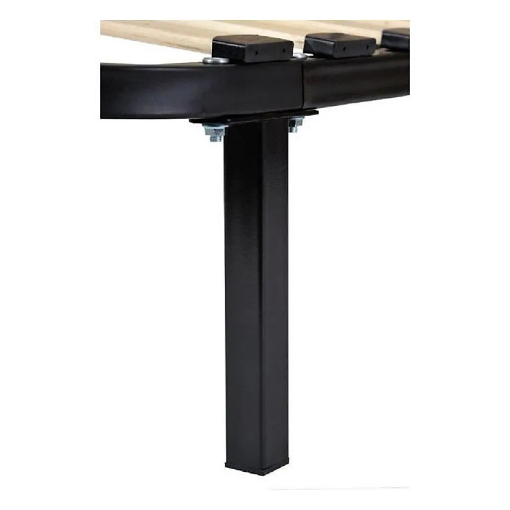 Kosmi Sommier à Lattes 160x200 cm sur Pieds pour lit 2 Places 7 Pieds 40 Lattes en Bois multiplis sommier en kit à Monter (160x200)* Sommier