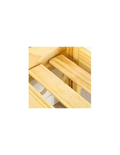SOMMIER à LATTES 90x200 ou 90x190 SOMMIER à LATTES sur ROULEAU LATTES pour LIT><noscript><img width=