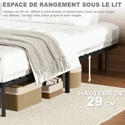 Sommier à lattes 2x18 rangs, 160x200 cm, incl. 9 repose-pieds><noscript><img width=