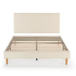 Vs Venta-Stock Sommier + tête de lit Niebla 140x200 cm Beige* Sommier