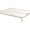 Sommier cadre à lattes 140 x 190 cm - 2x19 lattes avec pieds - Beige - KALISTA de YSMÉE>Vente-unique Best