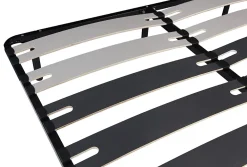 Nuits D'Or Sommier Cadre à Lattes Metal 120x200 cm - 29 cm - 9 Larges Lattes de 12,5 cm - Épaisseur 1,2 mm - Solide et Confortable - Cadre à* Sommier
