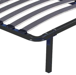 Sommier Cadre à lattes Renforcé 180x200 cm - Compatible avec tous matelas - Soutien réglable - 17 lattes en 9mm - Structure métal><noscript><img width=