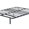 Nuits D'Or Sommier cadre a lattes Patrick - 140x190x29 cm - montage rapide et facile - soutien solide - confort optimal - design moderne* Sommier