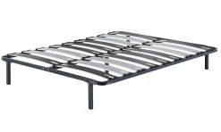 Nuits D'Or Sommier cadre a lattes Patrick - 140x190x29 cm - montage rapide et facile - soutien solide - confort optimal - design moderne* Sommier