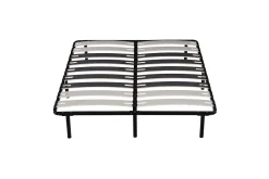 Nuits D'Or Sommier cadre a lattes Patrick - 140x190x29 cm - montage rapide et facile - soutien solide - confort optimal - design moderne* Sommier
