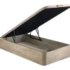 Vente-unique Sommier coffre 90 x 190 cm - Naturel clair - HESTIA de YSMÉE* Lit Coffre