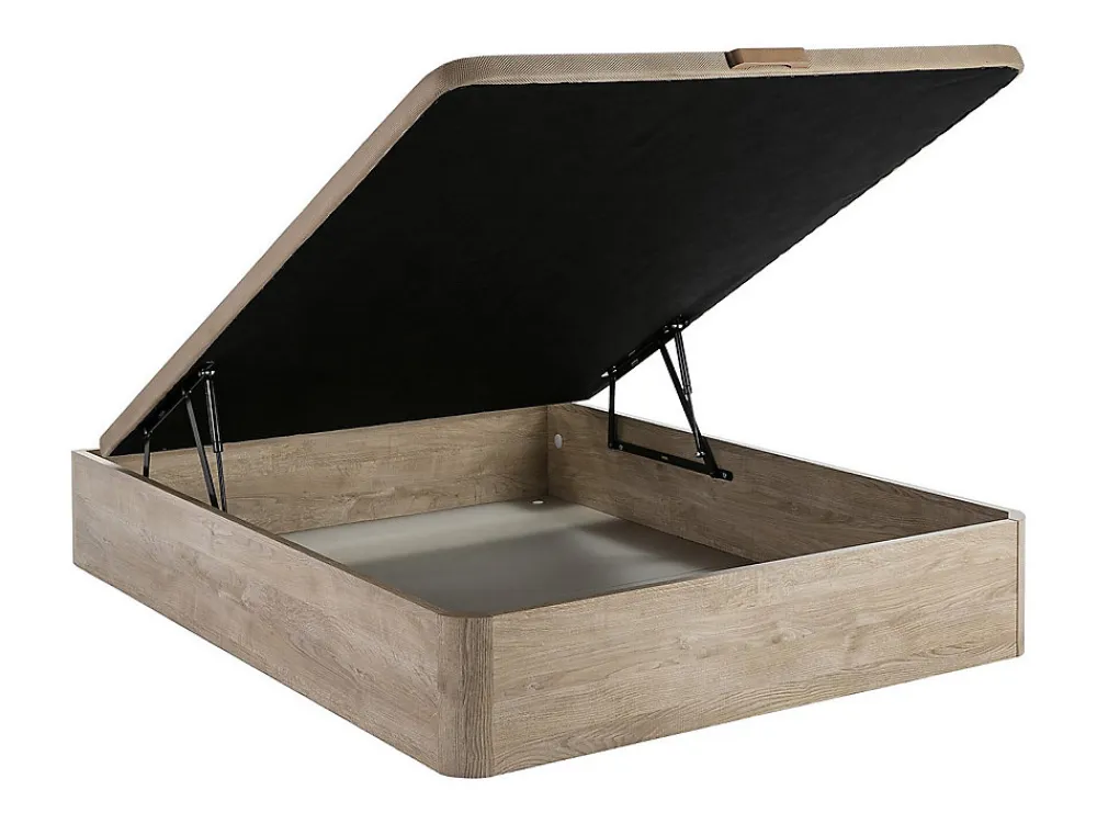 Sommier coffre 140 x 190 cm - Naturel clair - HESTIA de YSMÉE>Vente-unique New