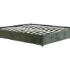 Sommier coffre 160 x 200 cm en tissu texturé - Vert - FIRMEO de YSMÉE>Vente-unique Hot