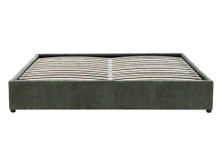 Sommier coffre 160 x 200 cm en tissu texturé - Vert - FIRMEO de YSMÉE><noscript><img width=