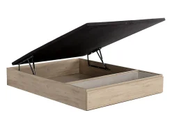 Sommier coffre avec tiroir 160 x 200 cm - Naturel clair - HESTIA de YSMÉE><noscript><img width=