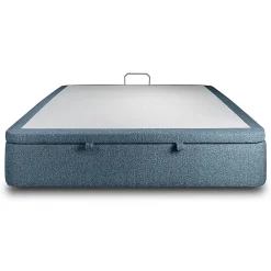 Sommeil De Plomb Sommier Coffre Bouclette Bleu 140x200 H39cm* Sommier