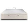 Sommeil De Plomb Sommier Coffre Tissu Beige clair 140x200 H39cm* Sommier
