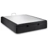 Sommier Coffre Tissu Noir 160x200 H39cm>Sommeil De Plomb Discount