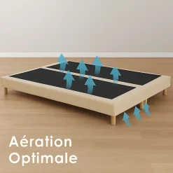 Sommier déco tapissier 2x90x200><noscript><img width=