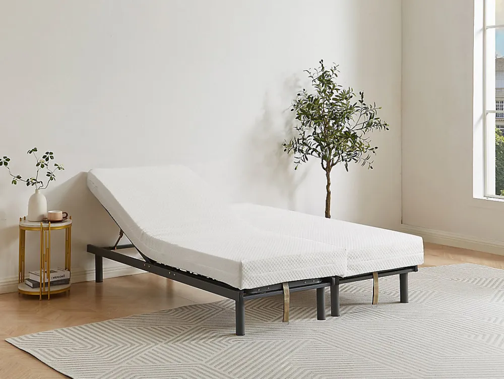 Vente-unique Sommier de relaxation lattes 3 plans de couchage - 70 x 190 cm - RUOTI de YSMÉE* Sommier