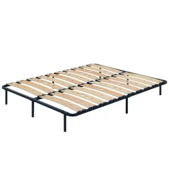 Sommier Ergonomique à Lattes Larges Et Flexibles En Bois De Bouleau 180x200 Cm Avec Pieds>Monmobilierdesign Best