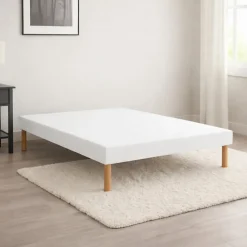 Sommier TRADITION GRAPHIC 13cm Blanc 90x200 Lattes>Essenzia Online