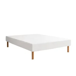 Essenzia Sommier TRADITION GRAPHIC 19cm Blanc 150x190 Lattes* Sommier