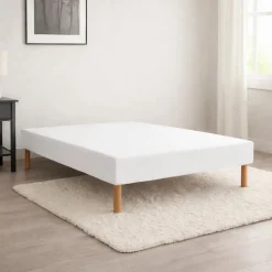 Sommier TRADITION GRAPHIC 19cm Blanc 100x190 Lattes>Essenzia