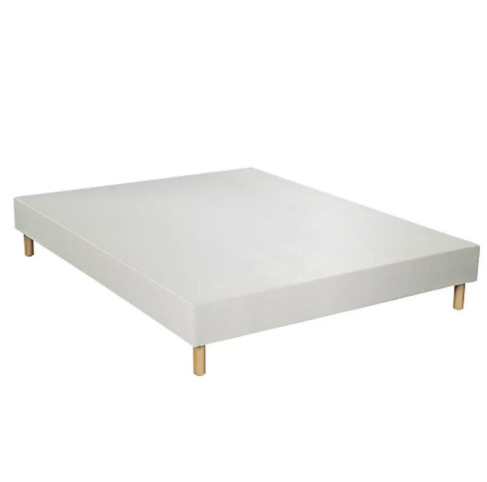 Essenzia Sommier TRADITION GRAPHIC 19cm Blanc 80x220 Lattes* Sommier
