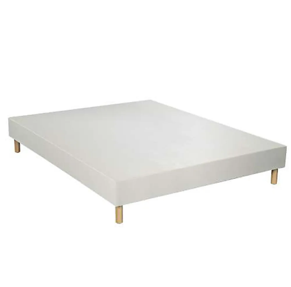 Essenzia Sommier TRADITION GRAPHIC 19cm Blanc 80x220 Lattes* Sommier