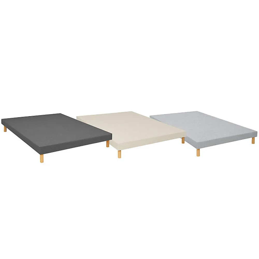 Essenzia Sommier TRADITION GRAPHIC 13cm Couleur 180x220 Beige Lattes* Sommier