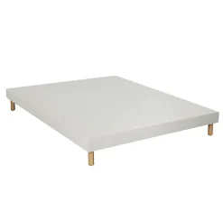 Sommier TRADITION GRAPHIC 13cm Blanc 90x210 Lattes><noscript><img width=