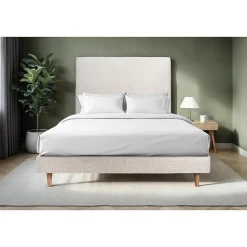 Sommeil De Plomb Sommier Kit Bouclette Beige 135x190 H29cm* Sommier