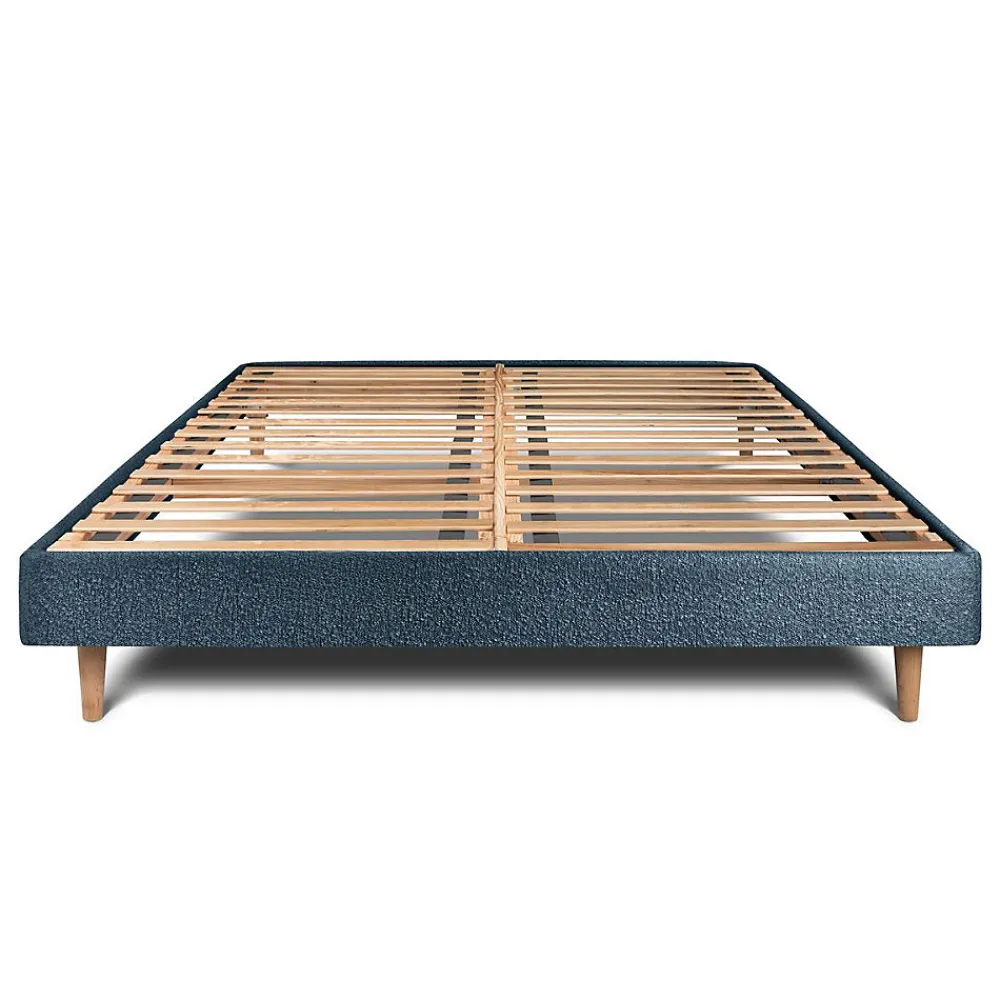 Sommier Kit Bouclette Bleu 200x200 H29cm>Sommeil De Plomb Hot