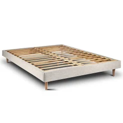 Sommier Kit Tissu Beige clair 160x200 H29cm>Sommeil De Plomb Online