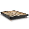 Sommier Kit Tissu Noir 160x200 H29cm>Sommeil De Plomb Discount