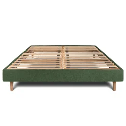 Sommeil De Plomb Sommier Kit Tissu Vert 160x200 H29cm* Sommier