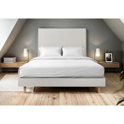 Sommier Kit Velours Gris clair 160x200 H29cm>Sommeil De Plomb Clearance