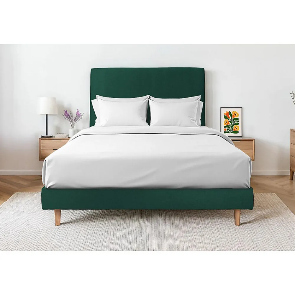 Sommier Kit Velours Vert 150x200 H29cm>Sommeil De Plomb New