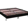 Sommier électrique de relaxation déco 2x65 plots - 2 x 80 x 200 cm - Noir - NAFURI de YSMÉE>Vente-unique Sale
