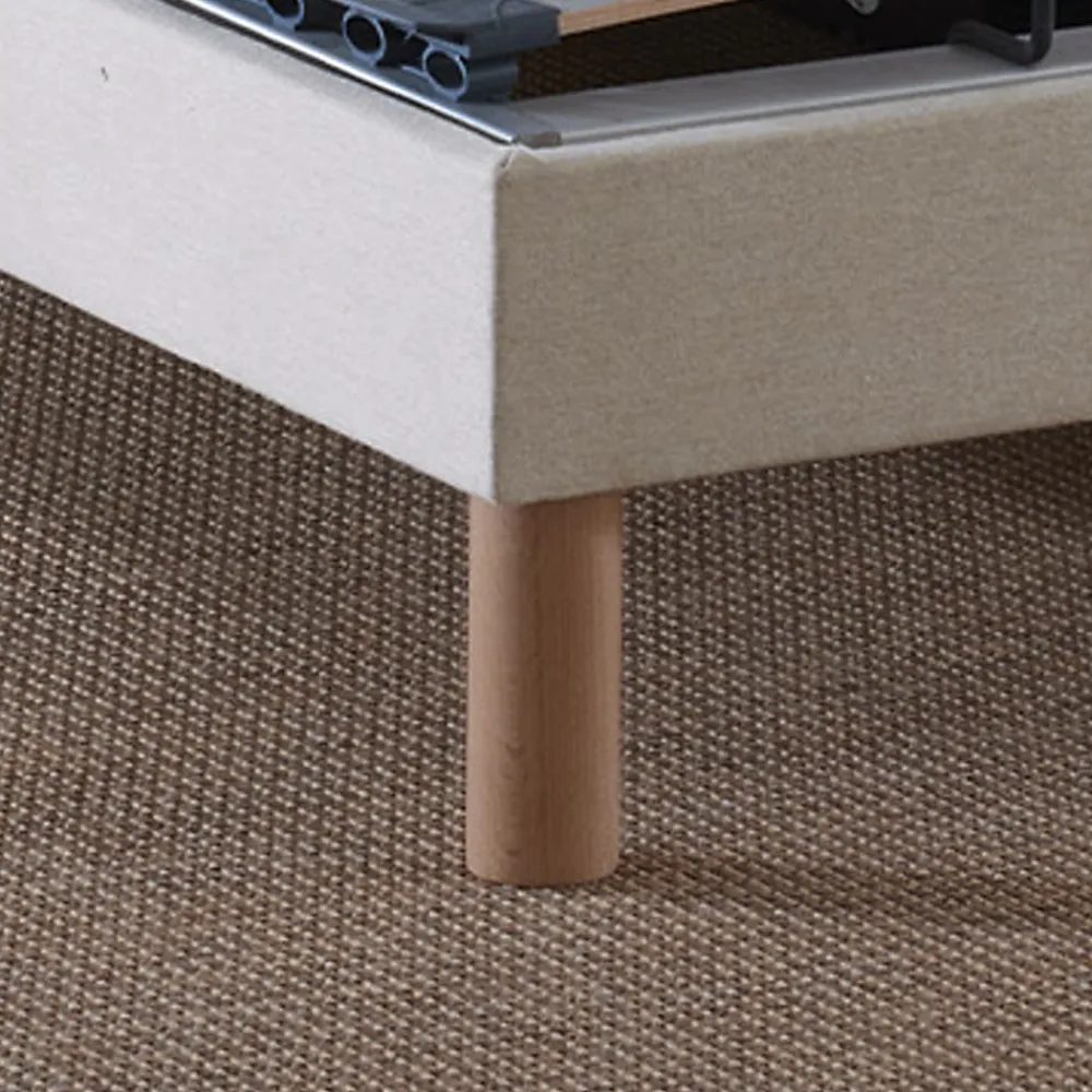 Sommier électrique relaxation lattes lisse beige 90x200>Idliterie Outlet
