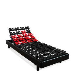 Sommier électrique Superflex 90x200 cm Plots>Bellecour Discount