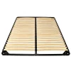 Sommier Métal RENO22 160x200+ 1 pied amovible / Noir>Weber Industries