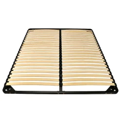Sommier Métal RENO22 160x200+ 1 pied amovible / Noir>Weber Industries