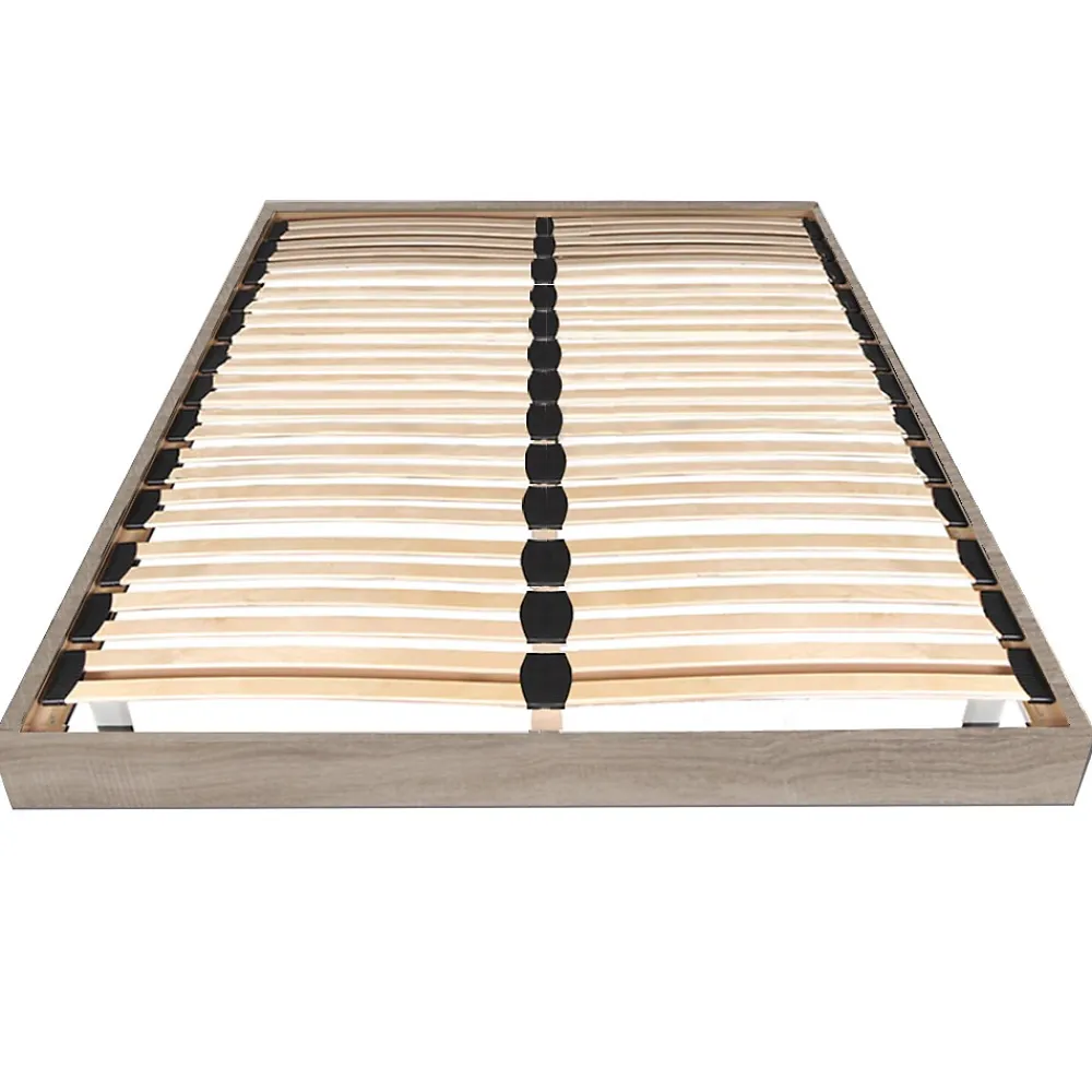 Weber Industries Sommier sur pied SOMKIT 160x200 / Décor Chêne grisé* Sommier