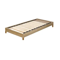 Sommier sur pied SOMKIT 90x190 / Décor Chêne blanchi>Weber Industries