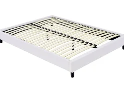 Habitat Et Jardin Sommier tapisser à lattes - 140 x 190 cm - 20 lattes - Blanc* Sommier
