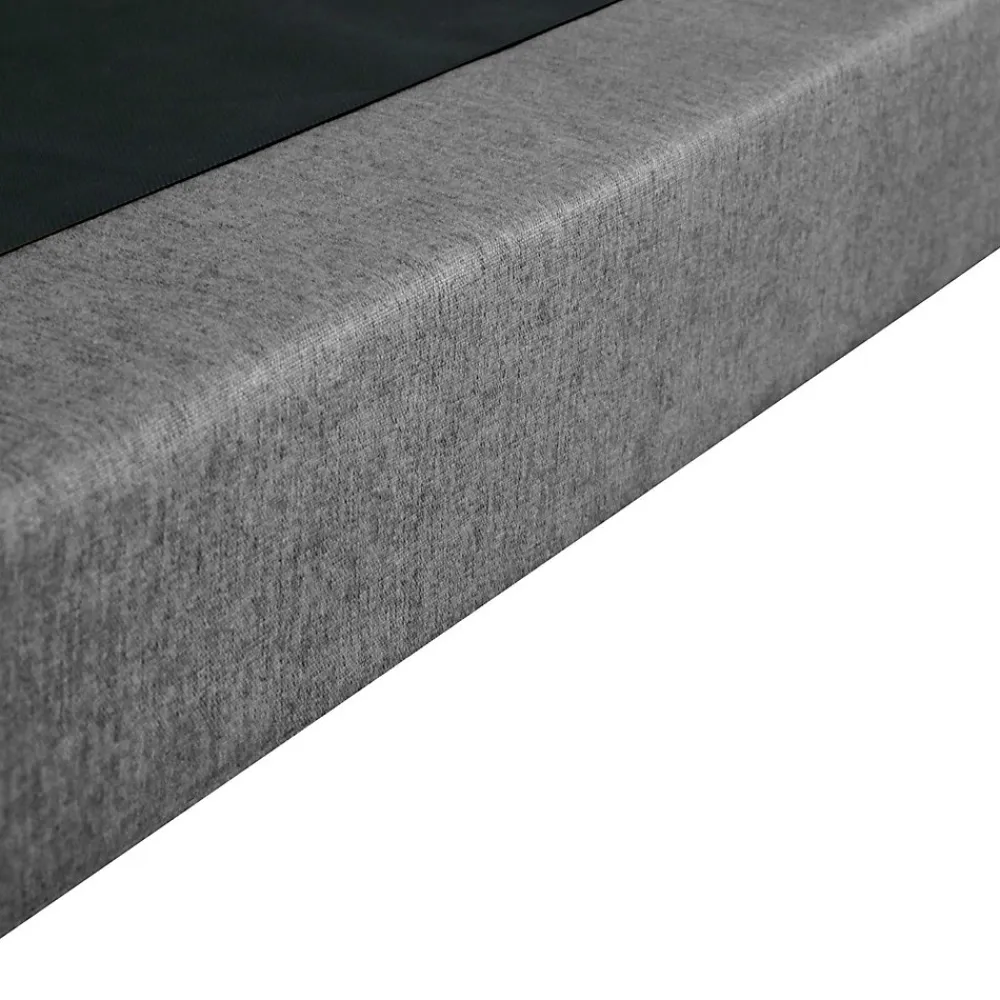 Sommier tapissier à lattes fixes 180x200 gris chiné>Idliterie Outlet