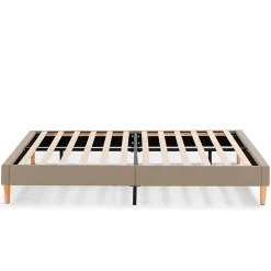 Sommier tapissier Aura 140x200 cm Beige, Hauteur 30 cm><noscript><img width=