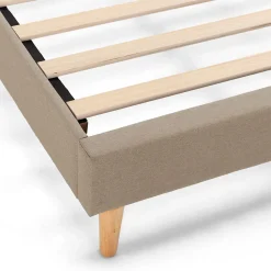 Sommier tapissier Aura 140x200 cm Beige, Hauteur 30 cm><noscript><img width=
