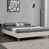 King Of Dreams Sommier tapissier blanc - 180x200 - pieds 20 cm - 2 x 13 lattes - soutien ferme - confort - usage quotidien - ameublement moderne* Sommier